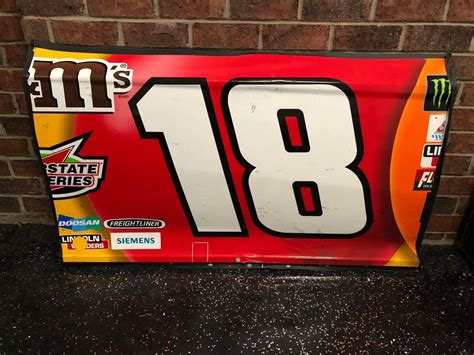 kyle busch sheet metal|nascar race used.